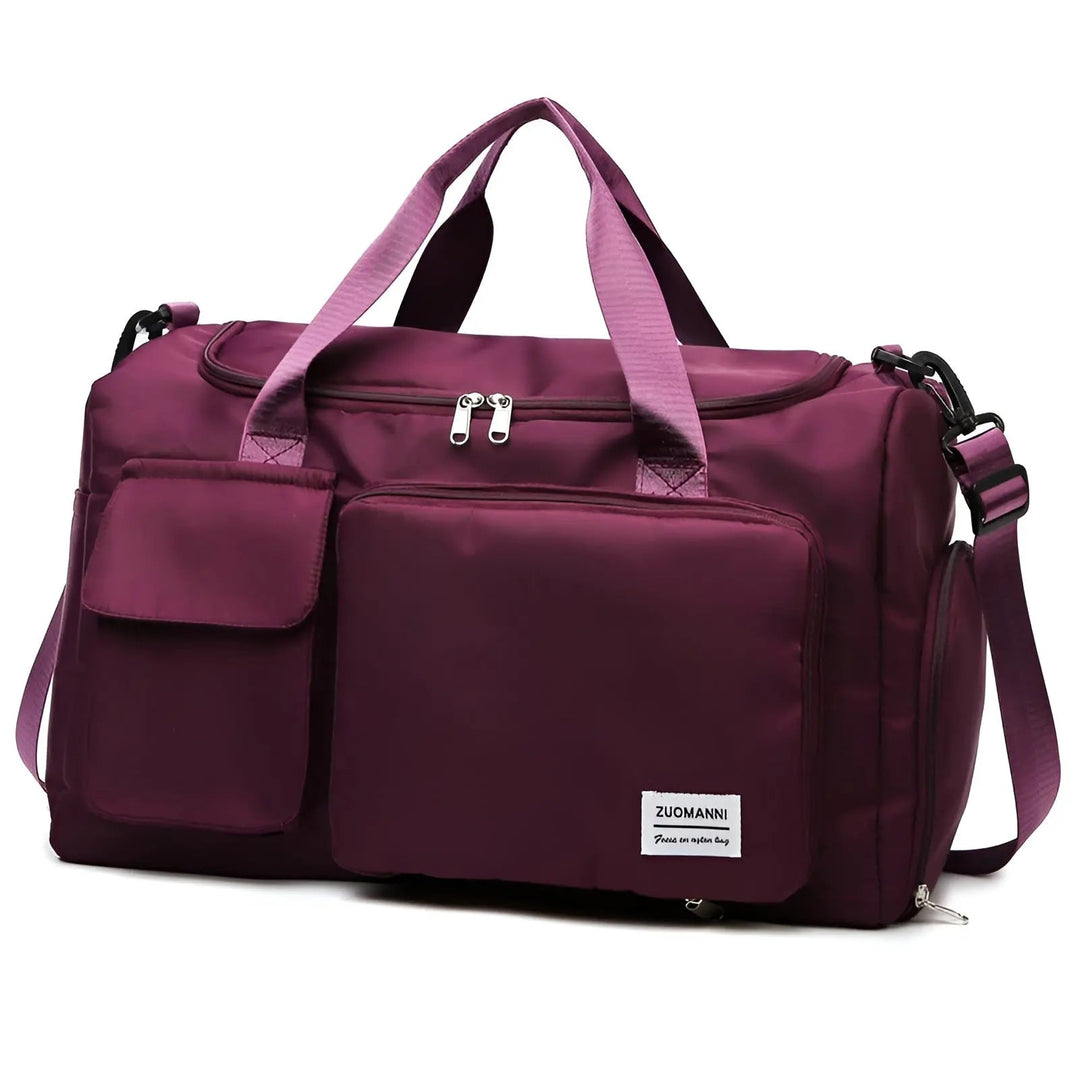 VoyagePro Waterproof Weekend Bag-Burgundy-State of Style