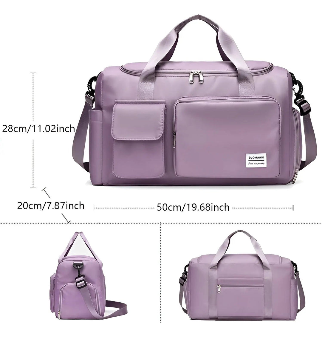 VoyagePro Waterproof Weekend Bag-Green-State of Style
