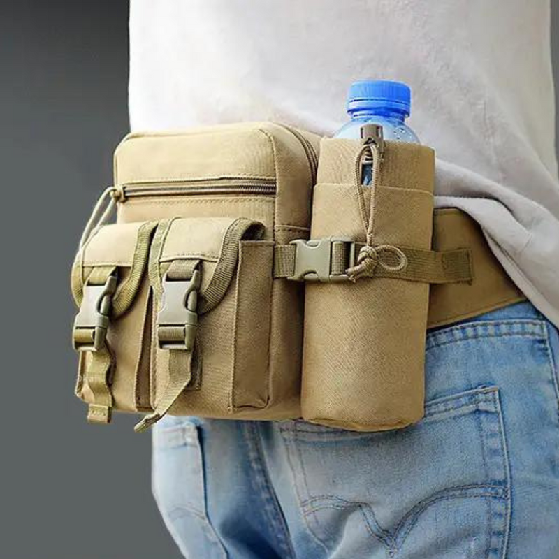 Waist Bag for Hiking and Cycling - AdventureBelt-Black-State of Style