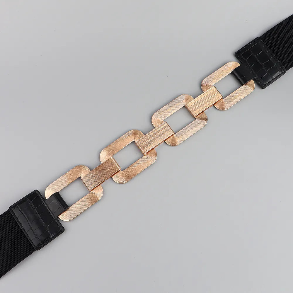 Waist Belt with Fine Chain Detail-State of Style