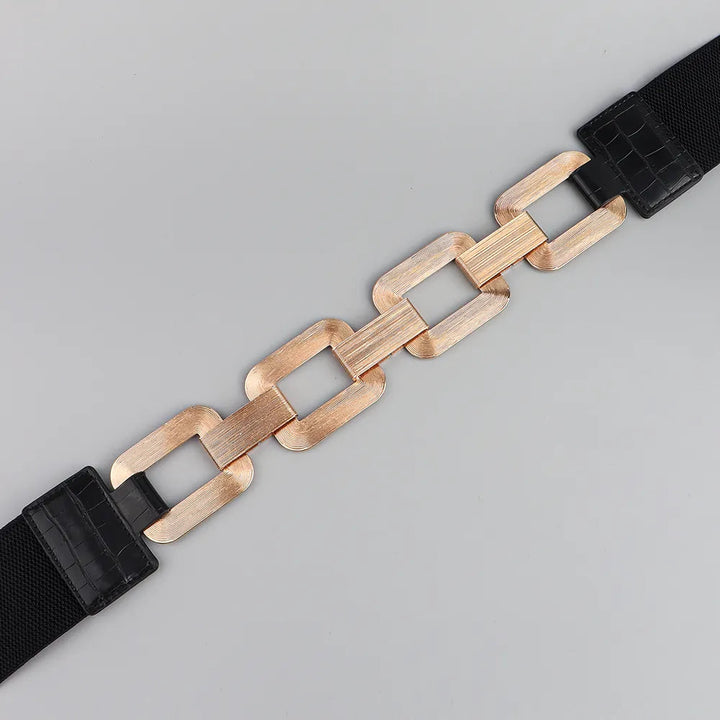 Waist Belt with Fine Chain Detail-State of Style