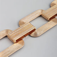 Waist Belt with Fine Chain Detail-State of Style