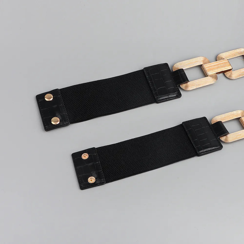 Waist Belt with Fine Chain Detail-State of Style