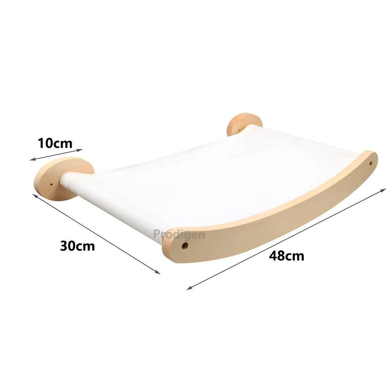 Wall Climbing Board for Cats with Scratching Post - ClimbPaws-First Step-State of Style