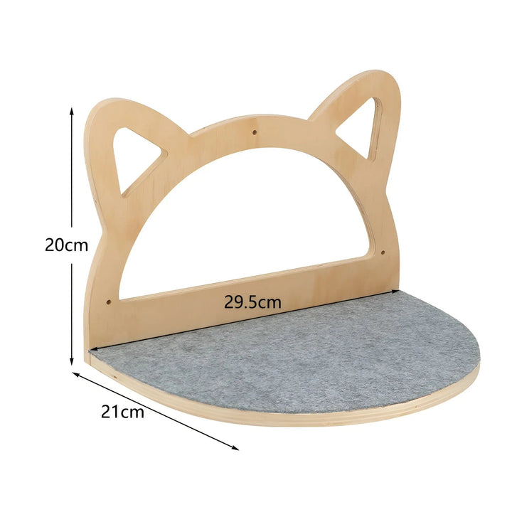 Wall Climbing Board for Cats with Scratching Post - ClimbPaws-First Step-State of Style