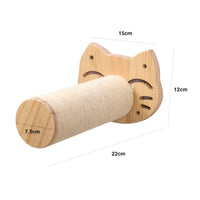 Wall Climbing Board for Cats with Scratching Post - ClimbPaws-First Step-State of Style