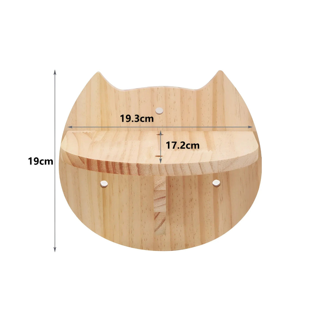 Wall Climbing Board for Cats with Scratching Post - ClimbPaws-First Step-State of Style