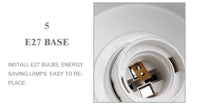 Wall Lamp with Pull Switch - TwistGlow-White-With pull switch-State of Style