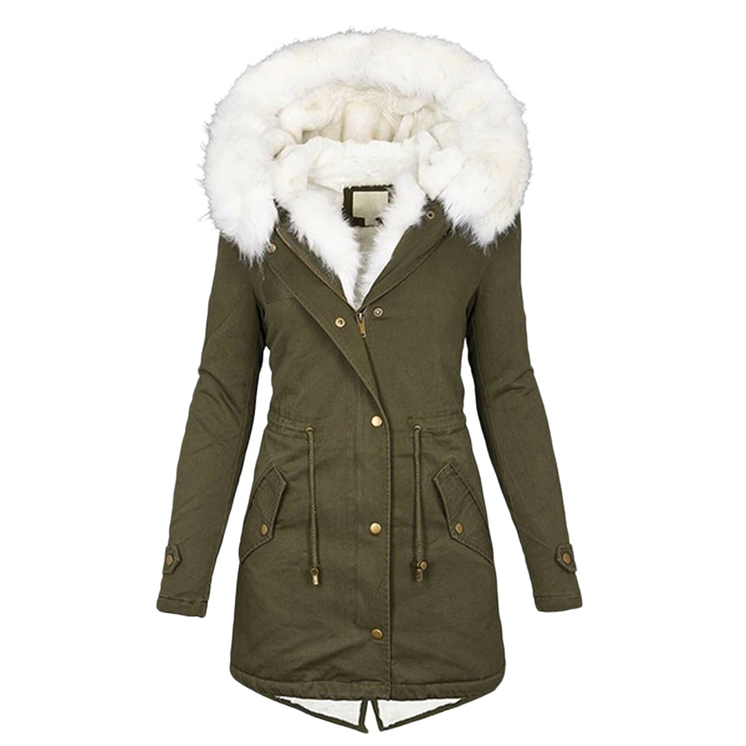 Warm and Stylish Winter Coat - Elin-Green-S-State of Style