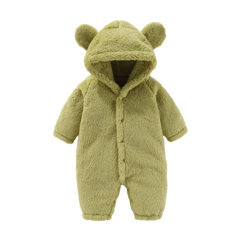 Warm Baby and Toddler Onesie – CuddleCub-Green-0-3 months (59cm)-State of Style