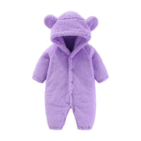 Warm Baby and Toddler Onesie – CuddleCub-Purple-0-3 months (59cm)-State of Style