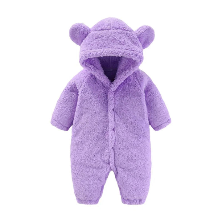 Warm Baby and Toddler Onesie – CuddleCub-Purple-0-3 months (59cm)-State of Style