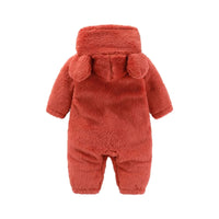 Warm Baby and Toddler Onesie – CuddleCub-Red-0-3 months (59cm)-State of Style