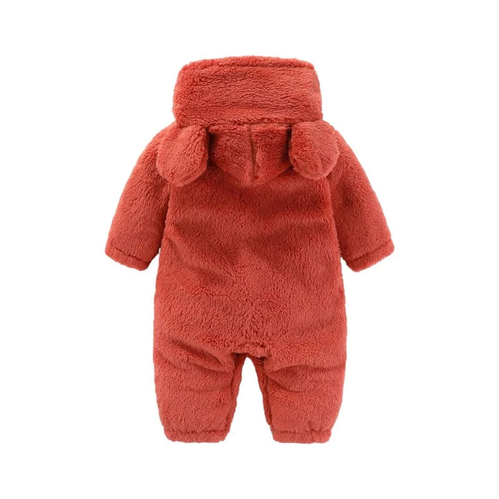 Warm Baby and Toddler Onesie – CuddleCub-Red-0-3 months (59cm)-State of Style