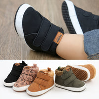 Warm Baby Boots with Velcro – Ready for Every Winter Day!-Black-11-State of Style