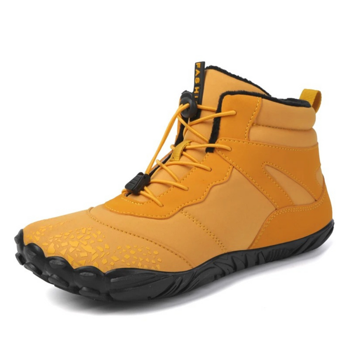 Warm Barefoot Snow Boots - FrostFlex-Yellow-3.5-State of Style
