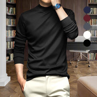 Warm Brushed Cotton Shirt - Lars-Black-M-State of Style