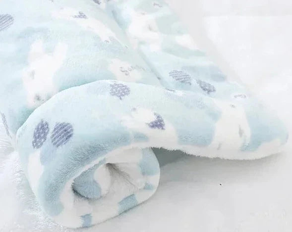 Warm Cat Blanket - SnuggleSoft-Blue & pool berries-S-State of Style
