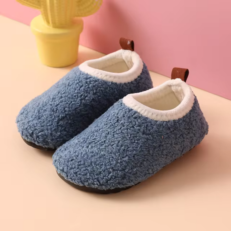 Warm children's slippers – SnuggleSteps-Pink-24-25-State of Style