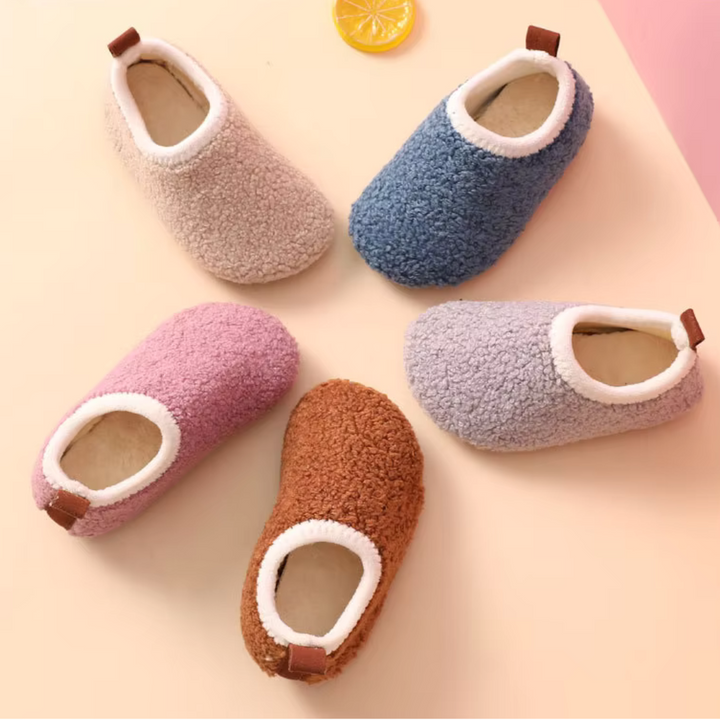 Warm children's slippers – SnuggleSteps-Pink-24-25-State of Style