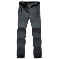 Warm Fleece Softshell Trousers - Everest-Grey-S-State of Style
