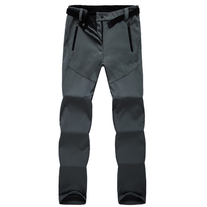 Warm Fleece Softshell Trousers - Everest-Grey-S-State of Style