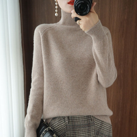 Warm Jumper for Women - Celeste-Khaki-S-State of Style