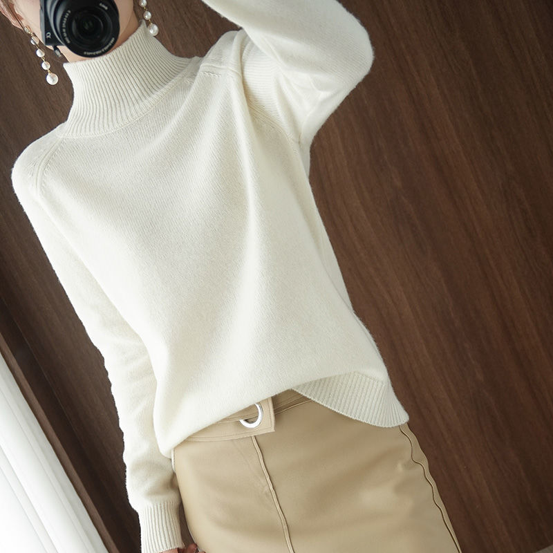 Warm Jumper for Women - Celeste-White-S-State of Style