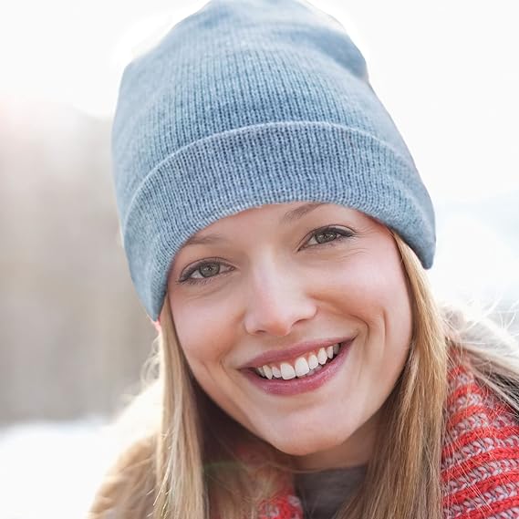 Warm Knitted Winter Hat - CozyCap-Beige-State of Style