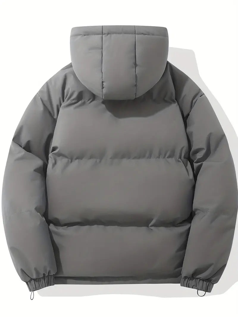 Warm Ladies Jacket with Hood - Aurelia-Pink-M-State of Style