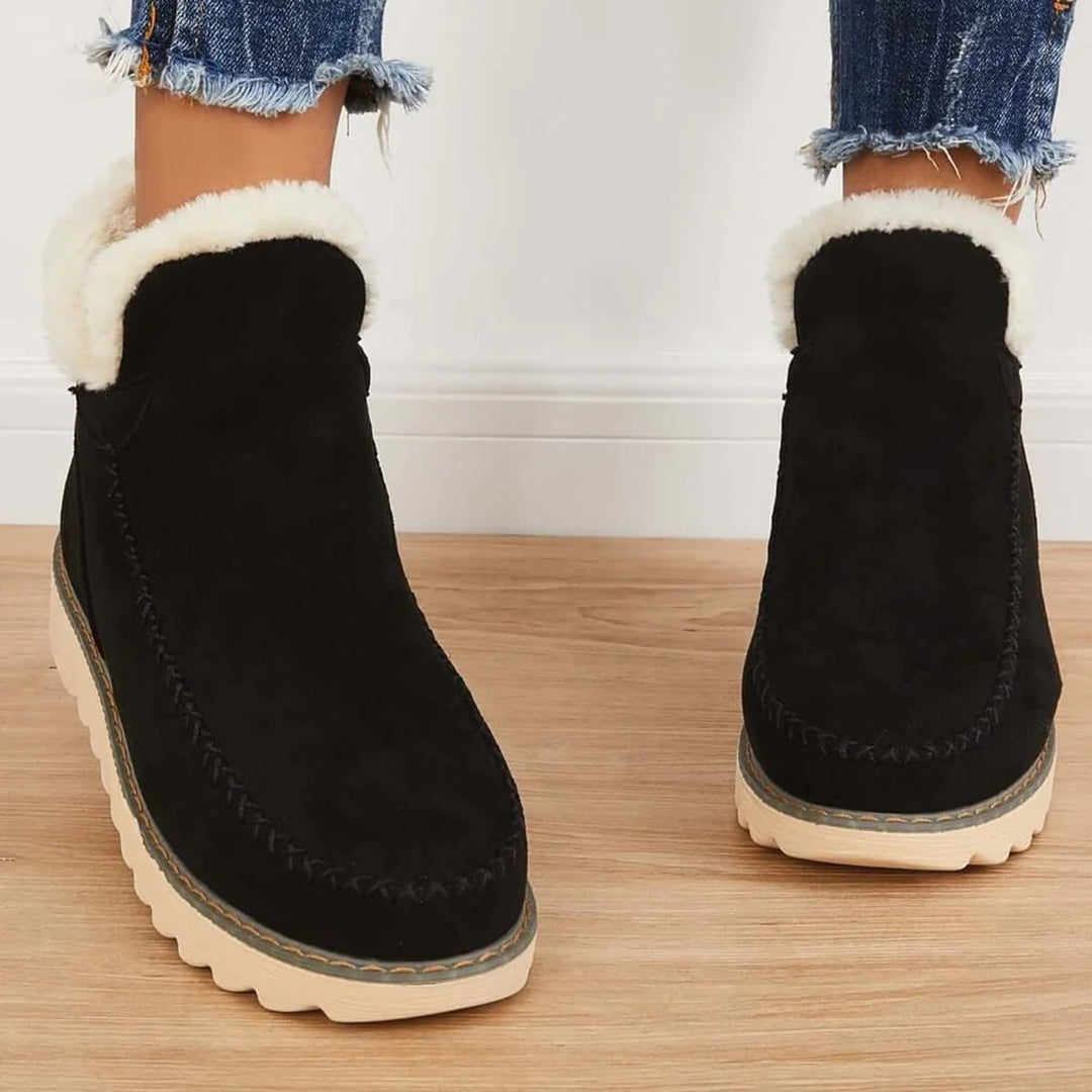 Warm Ladies' Shoes - Ivy-Black-2.5-State of Style