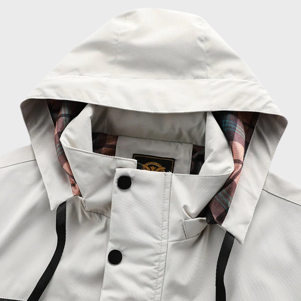Warm Leisure Jacket for Men - Nicolas-White-S-State of Style