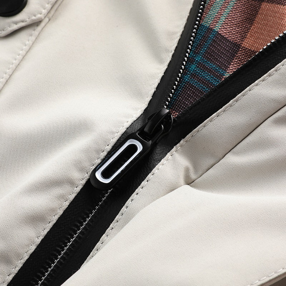 Warm Leisure Jacket for Men - Nicolas-White-S-State of Style