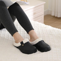 Warm Lined Slippers - CosyStep-Light Grey-3.5-4 Women /2.5-3.5 Men-State of Style