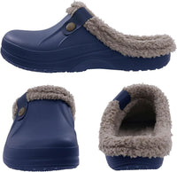 Warm Lined Slippers - CosyStep-Light Grey-3.5-4 Women /2.5-3.5 Men-State of Style