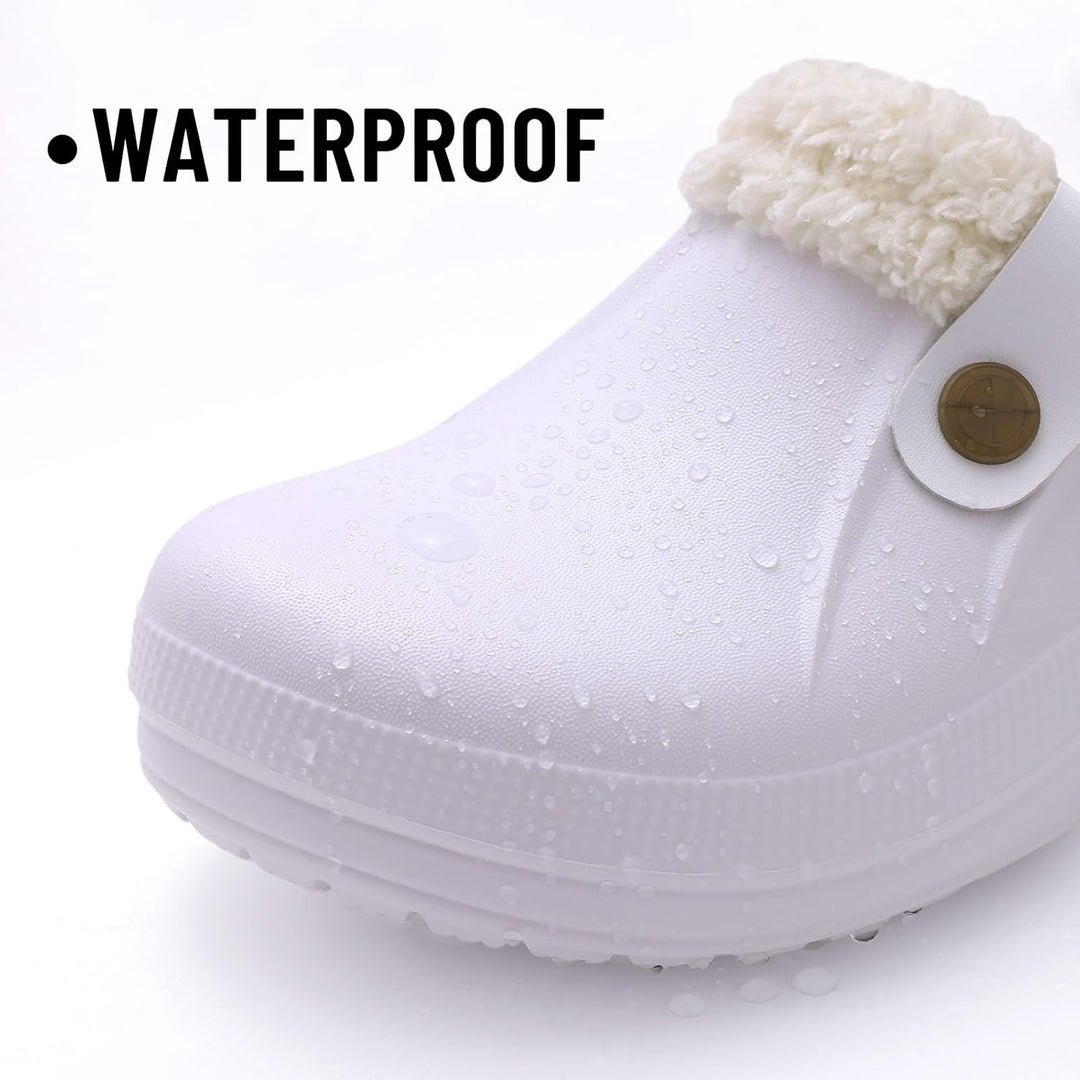 Warm Lined Slippers - CosyStep-Light Grey-3.5-4 Women /2.5-3.5 Men-State of Style