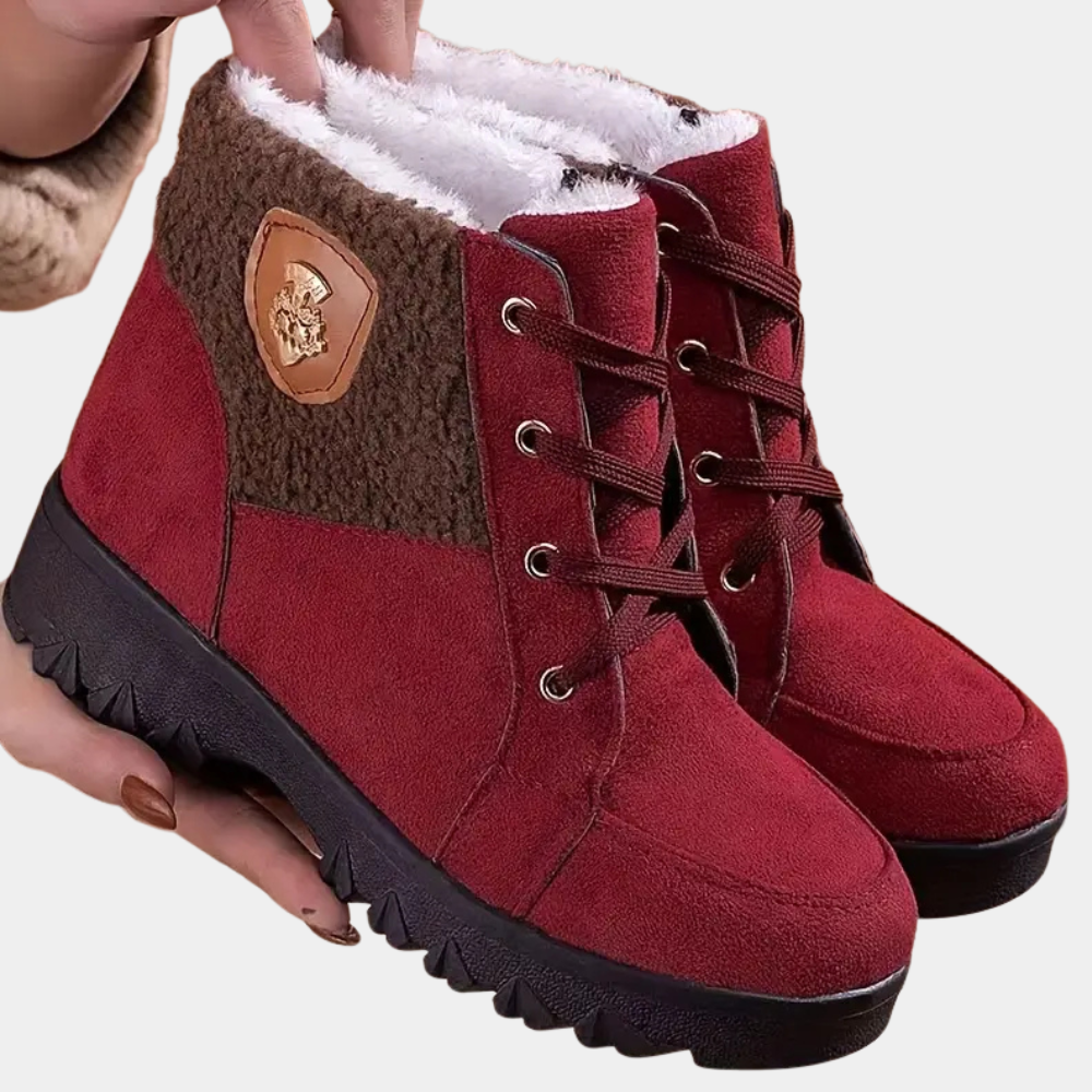 Warm Lined Winter Boots for Women - Sienna-Black-3-State of Style