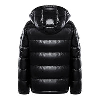Warm Men's Puffer Jacket - Thor-Black-M-State of Style