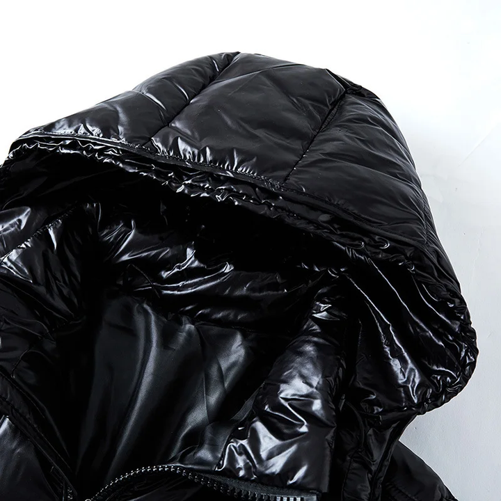 Warm Men's Puffer Jacket - Thor-Black-M-State of Style