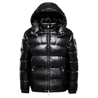 Warm Men's Puffer Jacket - Thor-Black-M-State of Style