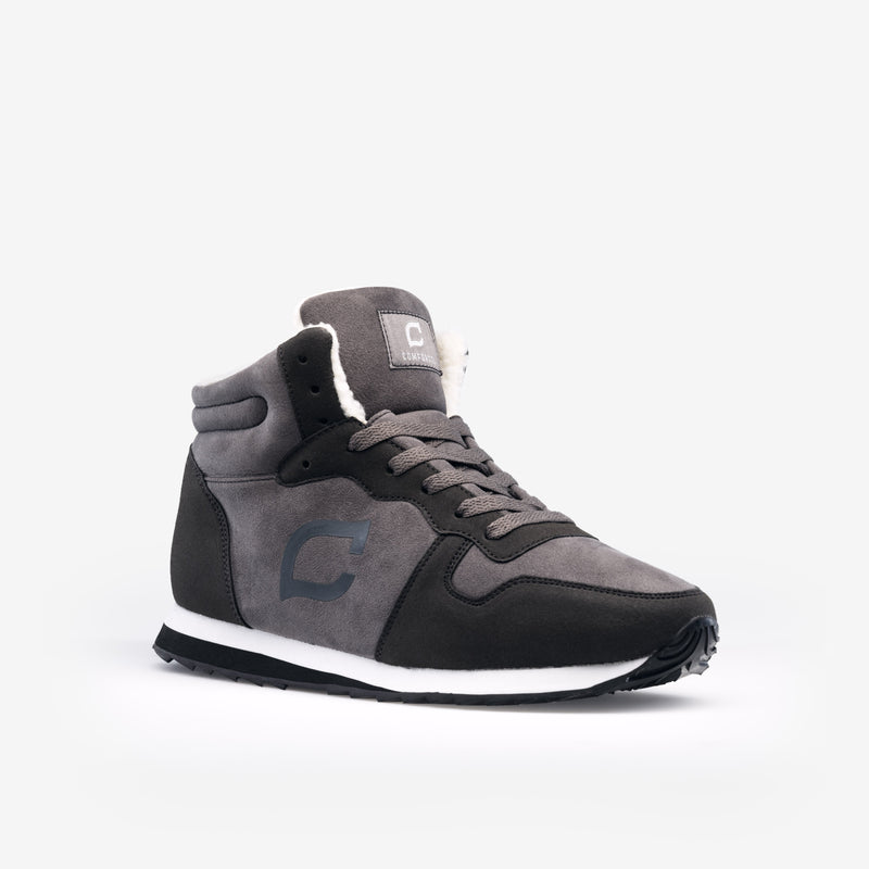 Warm Men's Snow Boots – Bjorn-Gray-4.5-State of Style