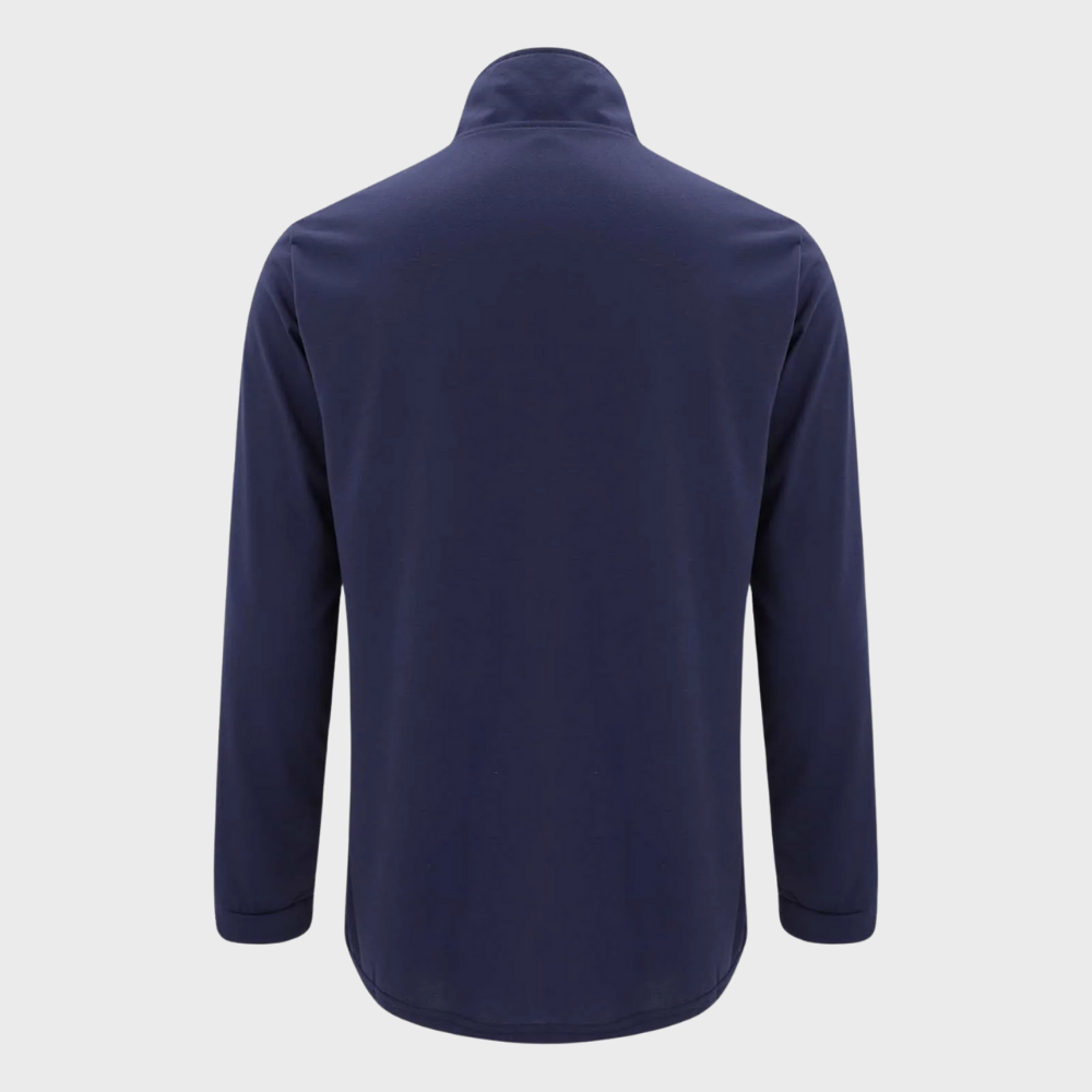 Warm Men's Sweater with Zip - Alvar-Black-S-State of Style