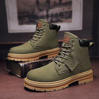 Warm Men's Winter Shoes - Thane-Green-5-State of Style