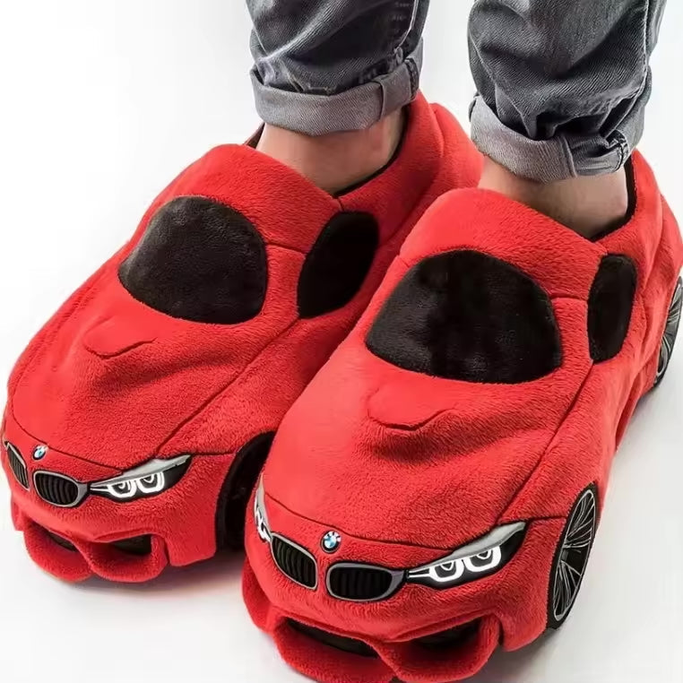 Warm Men's Winter Slippers – AutoLuxe-BMW M4 Competition-State of Style