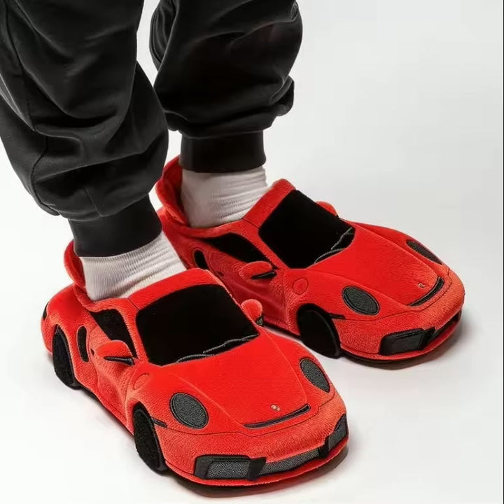 Warm Men's Winter Slippers – AutoLuxe-Porsche Cabriolet-State of Style