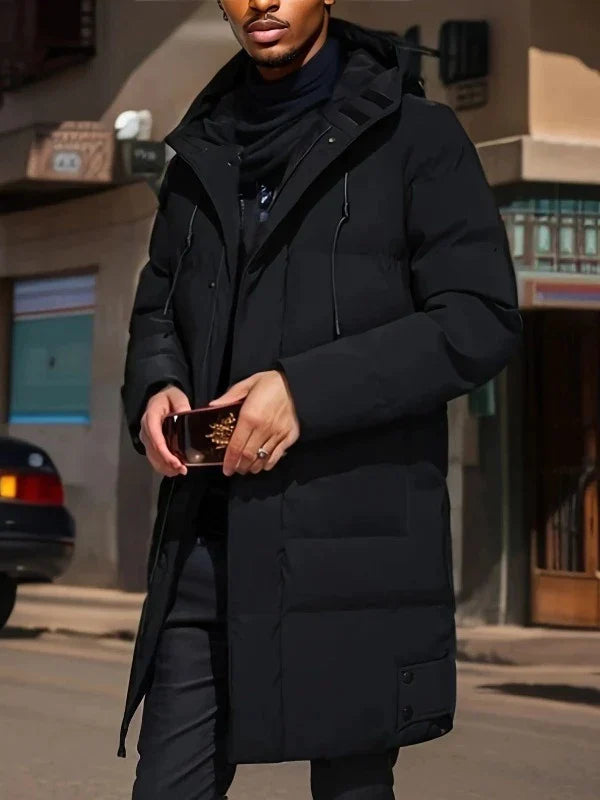 Warm Padded Long Coat – Milan-State of Style