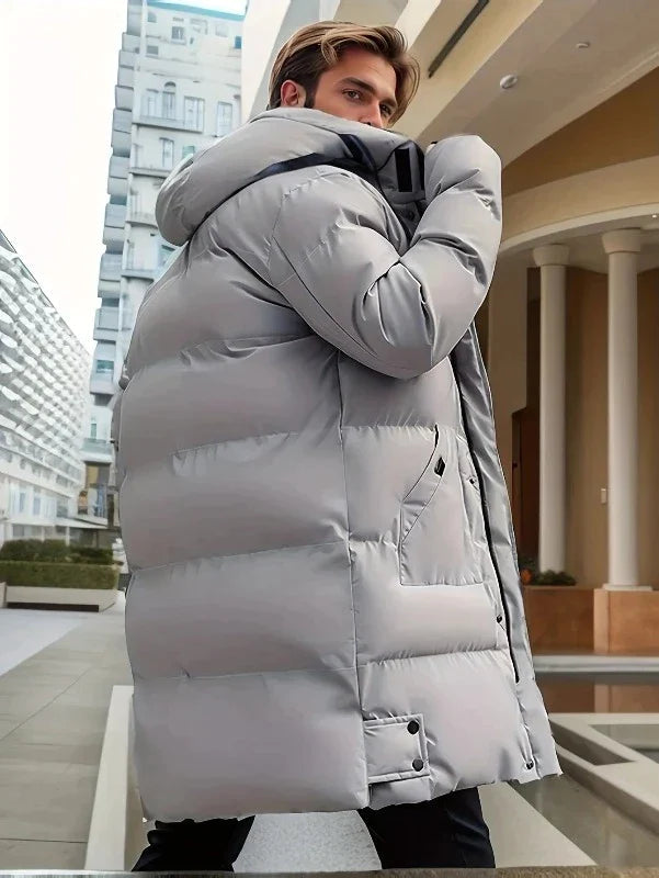 Warm Padded Long Coat – Milan-State of Style