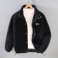 Warm Padded Men's Jacket - Everett-Black-S-State of Style