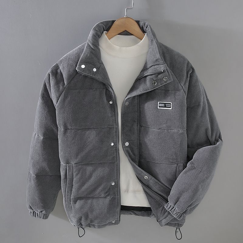 Warm Padded Men's Jacket - Everett-Grey-S-State of Style