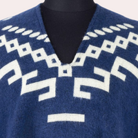 Warm Poncho for Men - Kael-Black-State of Style